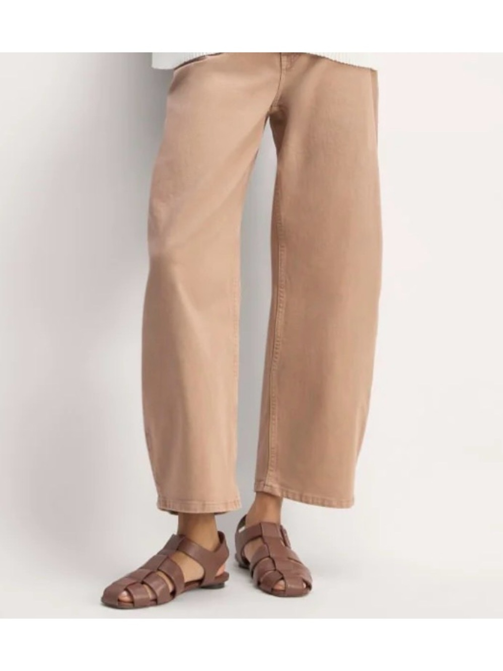 Everlane Barrel Leg Jeans Way High Curve Balloon Denim 29